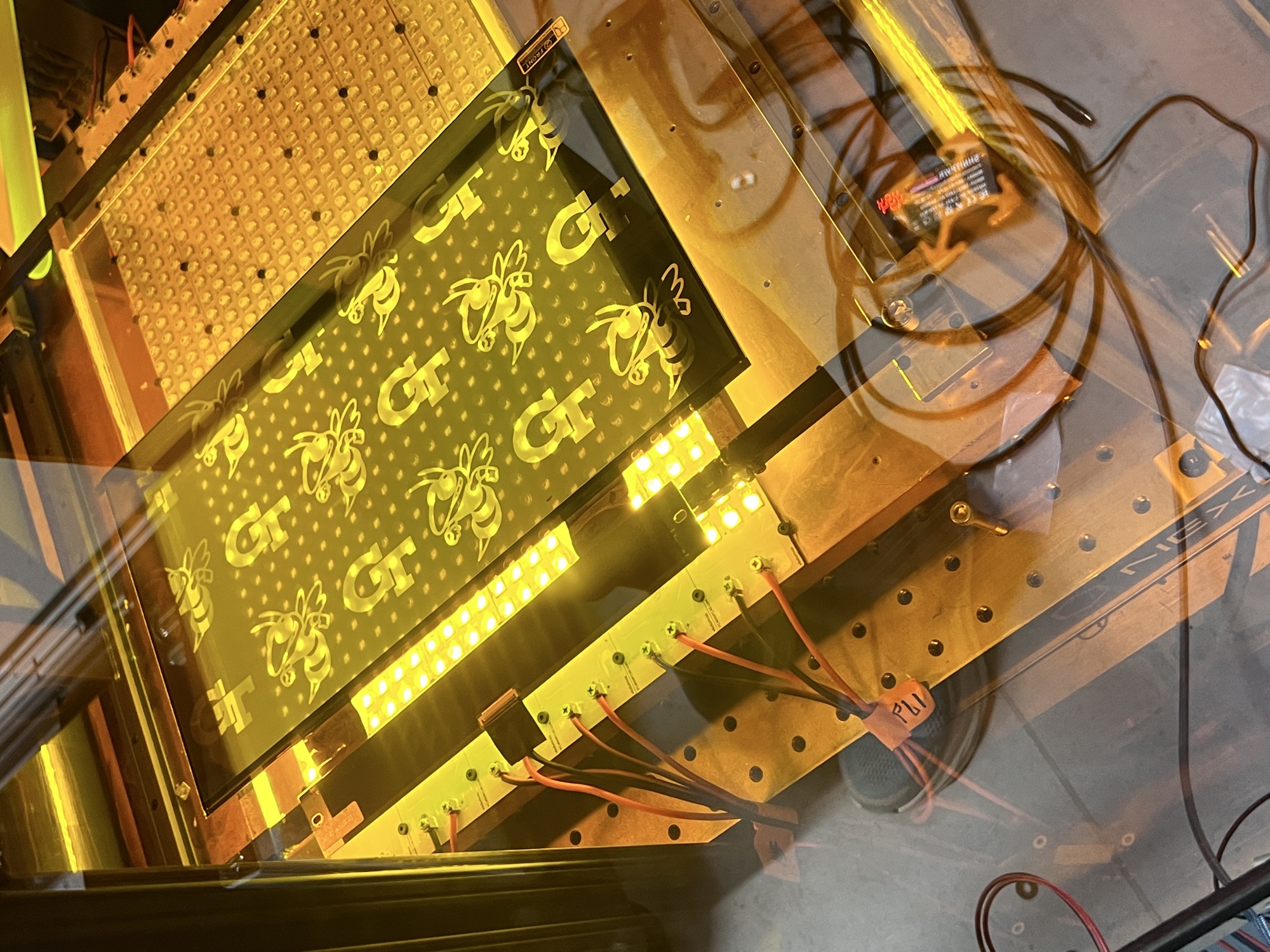 LCD masking panel