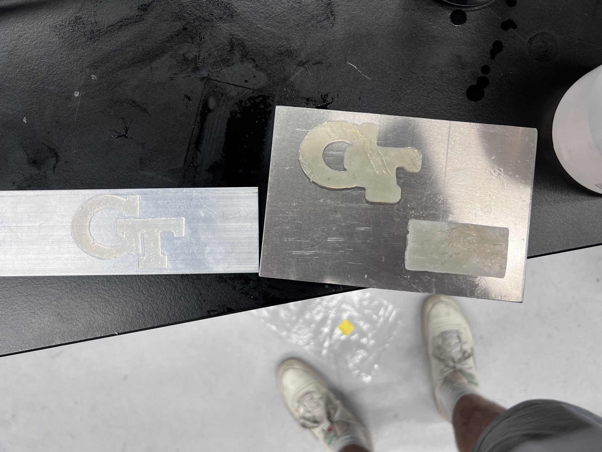 Test prints from the HV-VPP printer